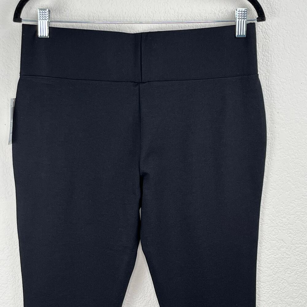 Philosophy Anthropologie High Rise Pull-On Black Leggings Wide Waistband NWT SM - Picture 6 of 9